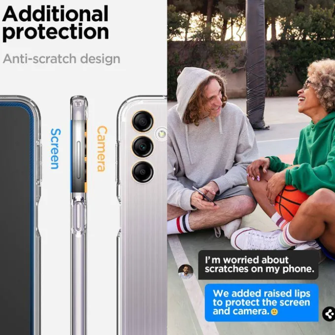Etui SPIGEN Ultra Hybrid Galaxy A14 4G / Lte Crystal Clear