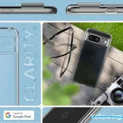 Etui Spigen Ultra Hybrid Google Pixel 8 Crystal Clear Case