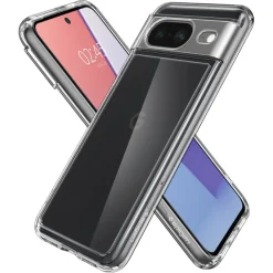 Etui Spigen Ultra Hybrid Google Pixel 8 Crystal Clear Case