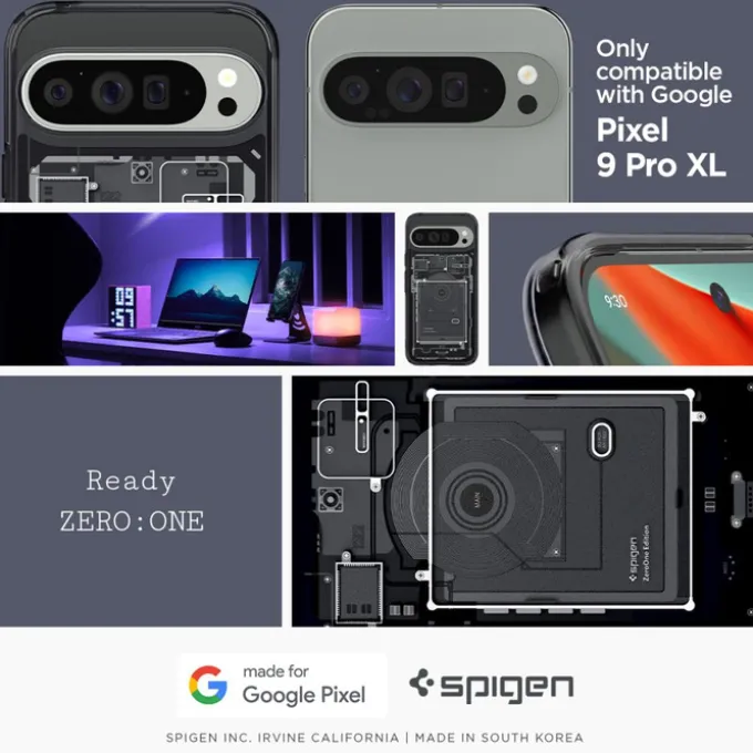Etui SPIGEN ULTRA HYBRID GOOGLE PIXEL 9 PRO XL ZERO ONE