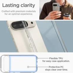 Etui SPIGEN ULTRA HYBRID GOOGLE PIXEL 9 / 9 PRO CRYSTAL CLEAR