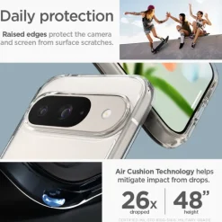 Etui SPIGEN ULTRA HYBRID GOOGLE PIXEL 9 / 9 PRO CRYSTAL CLEAR