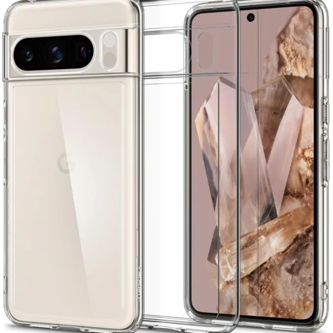 Etui Spigen Ultra Hybrid Google Pixel 8 Pro Crystal Clear Case