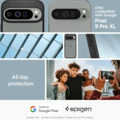 Etui SPIGEN ULTRA HYBRID GOOGLE PIXEL 9 PRO XL MATTE BLACK