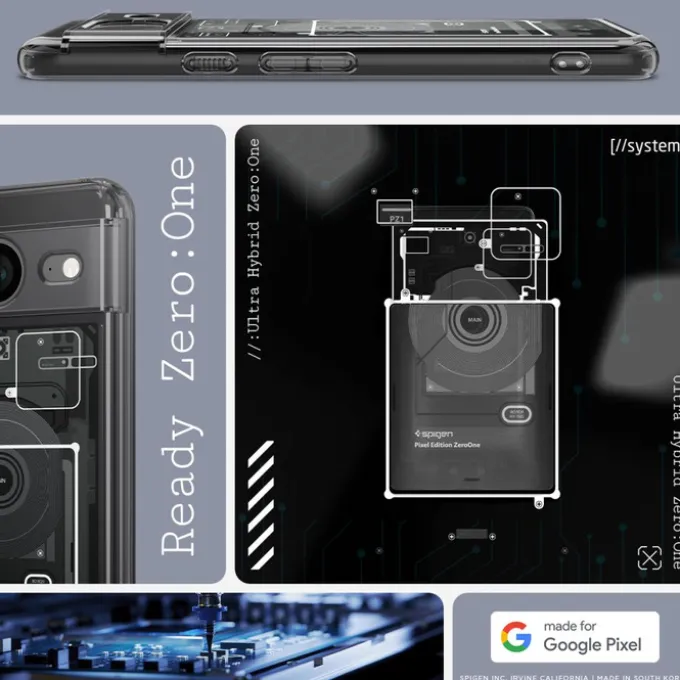 Etui Spigen Ultra Hybrid Google Pixel 8 Zero One Case
