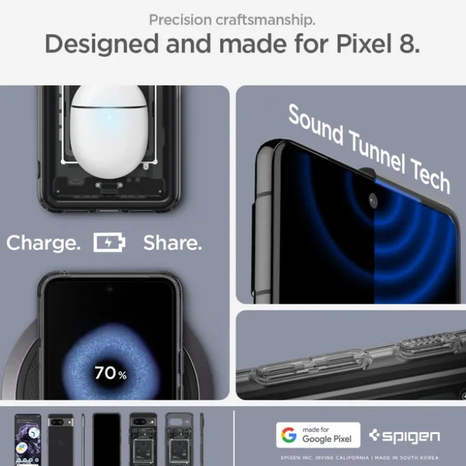 Etui Spigen Ultra Hybrid Google Pixel 8 Zero One Case