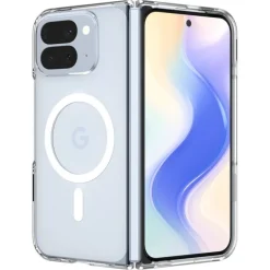 ETUI SPIGEN ULTRA HYBRID GOOGLE PIXEL 10 PRO FOLD MAGSAFE CLEAR WHITE