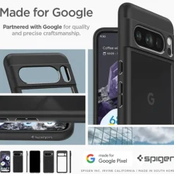 Etui Spigen Ultra Hybrid Google Pixel 8 Pro Matte Black Case