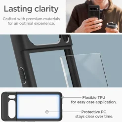 Etui Spigen Ultra Hybrid Google Pixel 8 Pro Matte Black Case