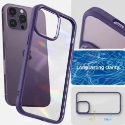 Etui Spigen Ultra Hybrid iPhone 14 Pro Deep Purple Case