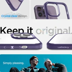 Etui Spigen Ultra Hybrid iPhone 14 Pro Deep Purple Case