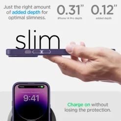 Etui Spigen Ultra Hybrid iPhone 14 Pro Deep Purple Case
