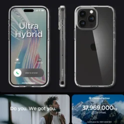 Etui Spigen Ultra Hybrid iPhone 15 Pro Max Crystal Clear