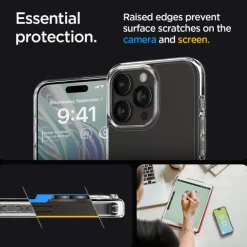 Etui Spigen Ultra Hybrid iPhone 15 Pro Max Crystal Clear