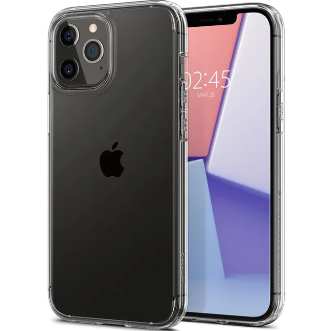 Etui SPIGEN Ultra Hybrid iPhone 12 12 Pro Clear Przeźroczyste Case