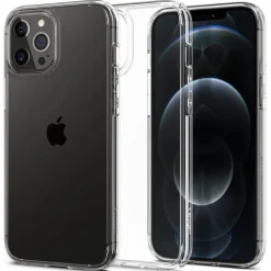 Etui SPIGEN Ultra Hybrid iPhone 12 Pro Max Clear przezroczyste Case