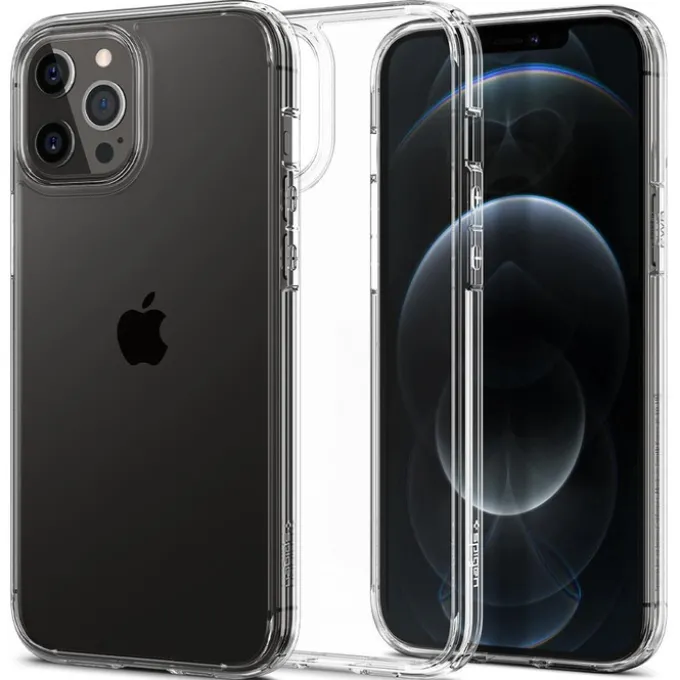 Etui SPIGEN Ultra Hybrid iPhone 12 Pro Max Clear przezroczyste Case