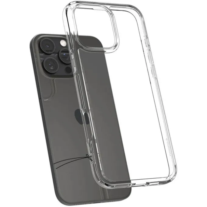ETUI SPIGEN ULTRA HYBRID IPHONE 16 PRO CRYSTAL CLEAR