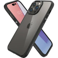 Etui Spigen Ultra Hybrid iPhone 14 Pro Max Matte Black