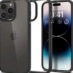 Etui Spigen Ultra Hybrid iPhone 14 Pro Max Matte Black