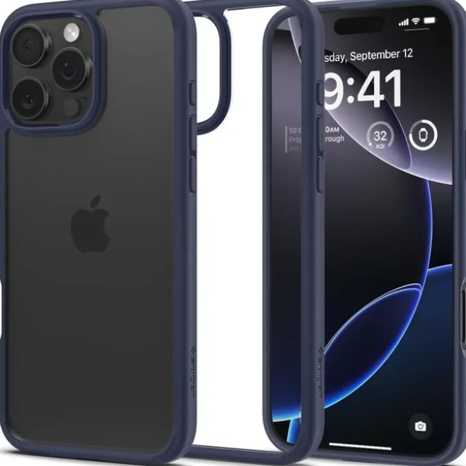 Etui Spigen Ultra Hybrid Iphone 16 Pro Max Navy Blue