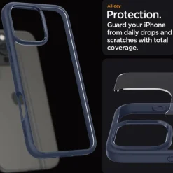 Etui Spigen Ultra Hybrid Iphone 16 Pro Max Navy Blue