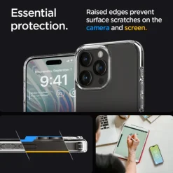 Etui Spigen Ultra Hybrid iPhone 15 Pro Frost Clear Case