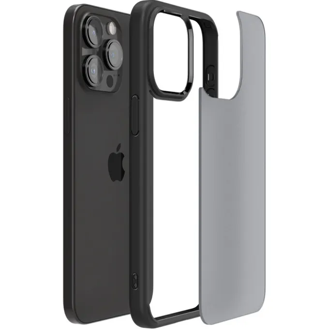 Etui Spigen Ultra Hybrid iPhone 15 Pro Frost Black Case