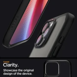 ETUI SPIGEN ULTRA HYBRID IPHONE 16 PRO MAX MATTE BLACK