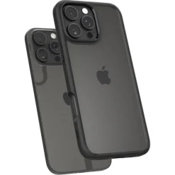 ETUI SPIGEN ULTRA HYBRID IPHONE 16 PRO MAX MATTE BLACK