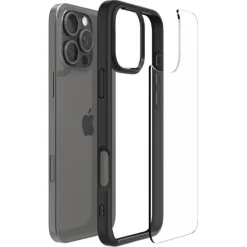 ETUI SPIGEN ULTRA HYBRID IPHONE 16 PRO MAX MATTE BLACK
