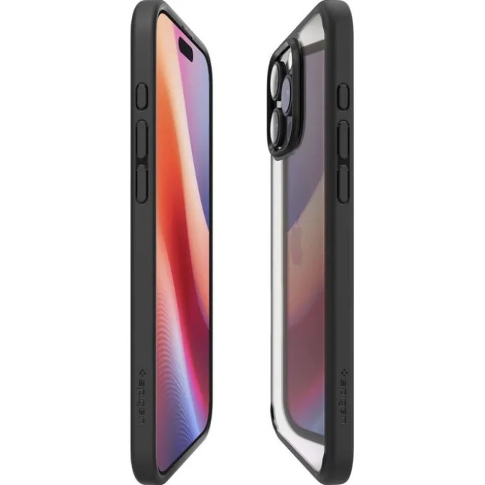 ETUI SPIGEN ULTRA HYBRID IPHONE 16 PRO MATTE BLACK