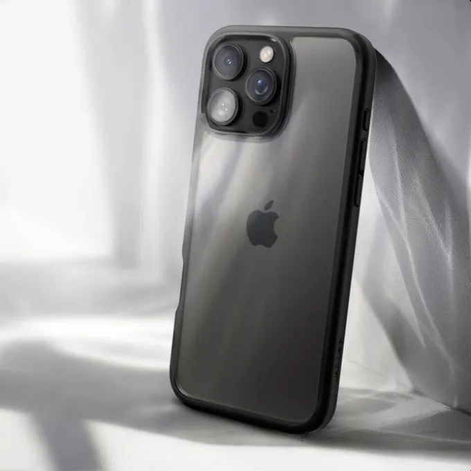 ETUI SPIGEN ULTRA HYBRID IPHONE 16 PRO MATTE BLACK