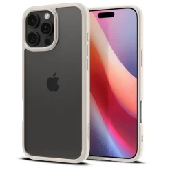 ETUI SPIGEN ULTRA HYBRID IPHONE 16 PRO NATURAL TITANIUM