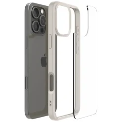 ETUI SPIGEN ULTRA HYBRID IPHONE 16 PRO NATURAL TITANIUM