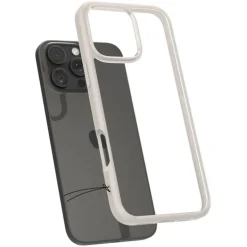 ETUI SPIGEN ULTRA HYBRID IPHONE 16 PRO NATURAL TITANIUM