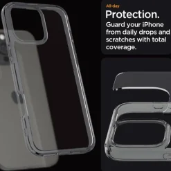 ETUI SPIGEN ULTRA HYBRID IPHONE 16 PRO SPACE CRYSTAL