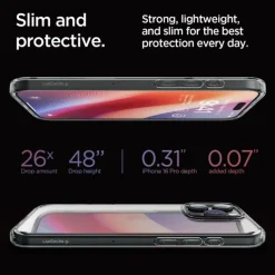 ETUI SPIGEN ULTRA HYBRID IPHONE 16 PRO SPACE CRYSTAL