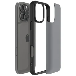 ETUI SPIGEN ULTRA HYBRID IPHONE 16 PRO FROST BLACK