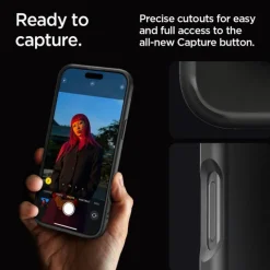 ETUI SPIGEN ULTRA HYBRID IPHONE 16 PRO FROST BLACK