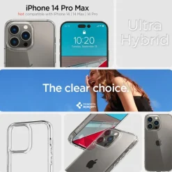Etui Spigen Ultra Hybrid iPhone 14 Pro Max Crystal Clear