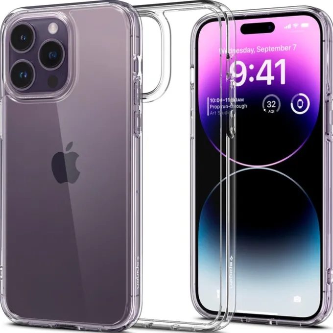 Etui Spigen Ultra Hybrid iPhone 14 Pro Max Crystal Clear