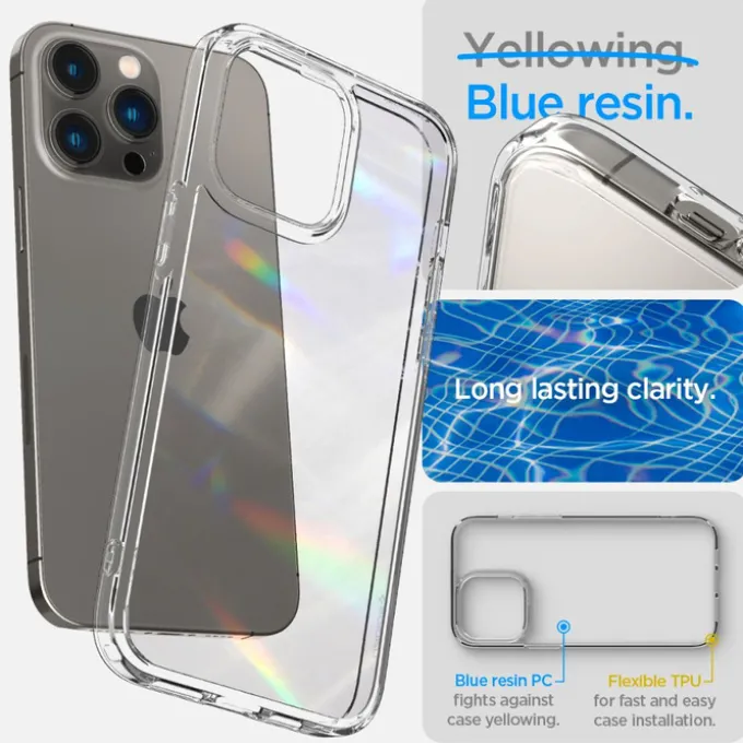 Etui Spigen Ultra Hybrid iPhone 14 Pro Max Crystal Clear