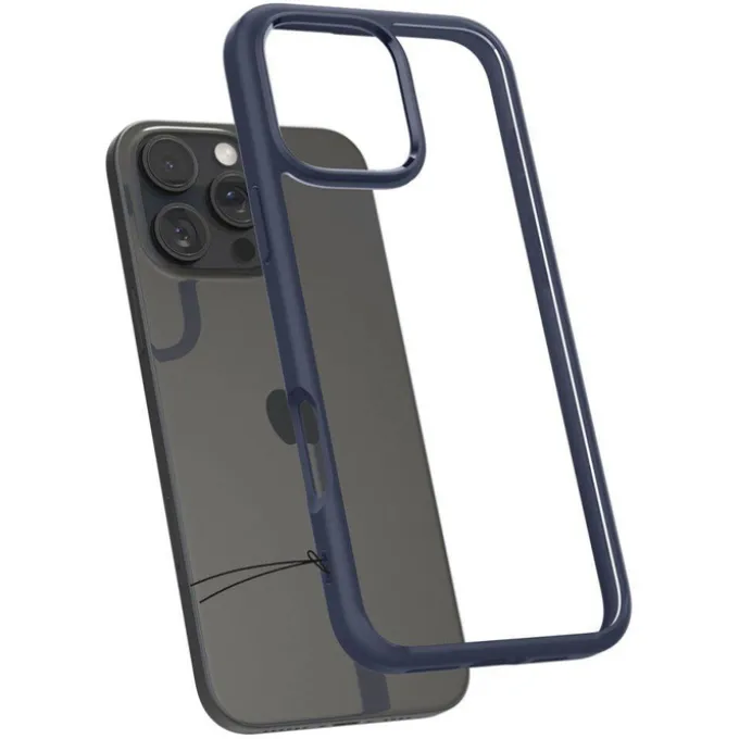 ETUI SPIGEN ULTRA HYBRID IPHONE 16 PRO NAVY BLUE