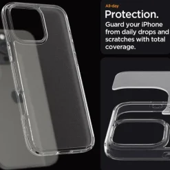 ETUI SPIGEN ULTRA HYBRID IPHONE 16 PRO FROST CLEAR