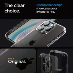 Etui SPIGEN ULTRA HYBRID IPHONE 15 PRO SPACE CRYSTAL