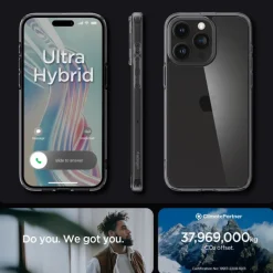 Etui SPIGEN ULTRA HYBRID IPHONE 15 PRO SPACE CRYSTAL