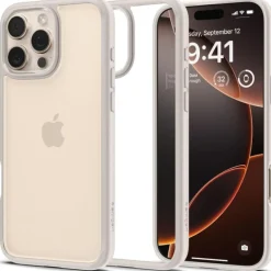 Etui Spigen Ultra Hybrid Iphone 16 Pro Max Natural Titanium