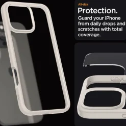 Etui Spigen Ultra Hybrid Iphone 16 Pro Max Natural Titanium