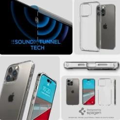 Etui Spigen Ultra Hybrid iPhone 14 Pro Frost Clear